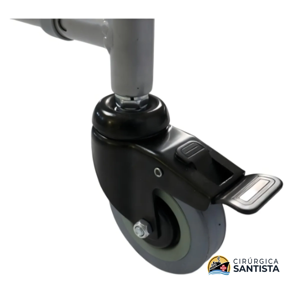 Cadeira de Banho / Sanitária Dobrável e Desmontável - Dellamed D30 - 100kg