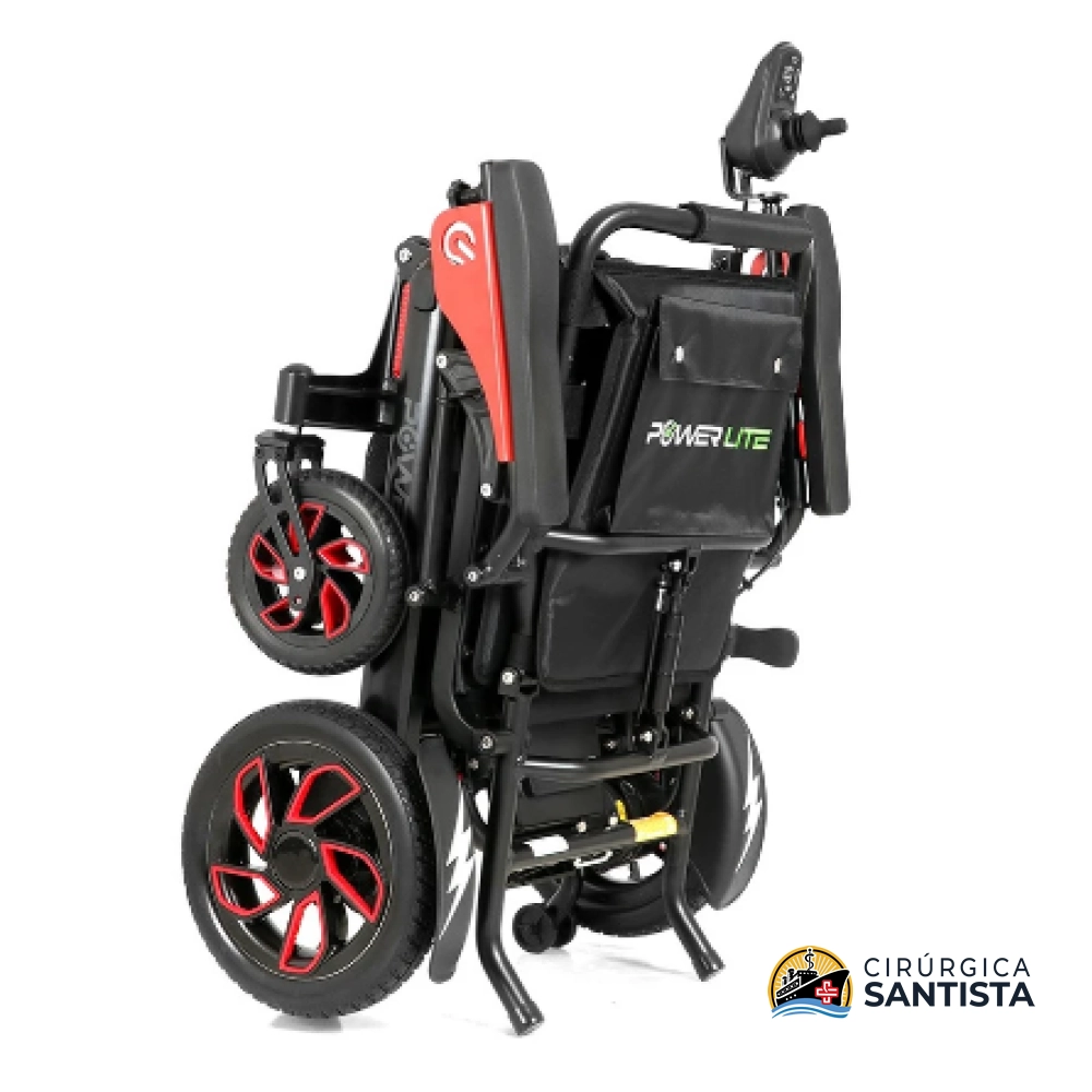 Cadeira de Rodas Motorizada Pop Hybrid Power Lite - 120kg