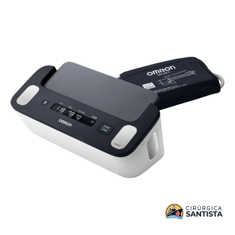 Aparelho de Pressão Digital de Braço Complete + ECG - HEM-7530T1 - Omron