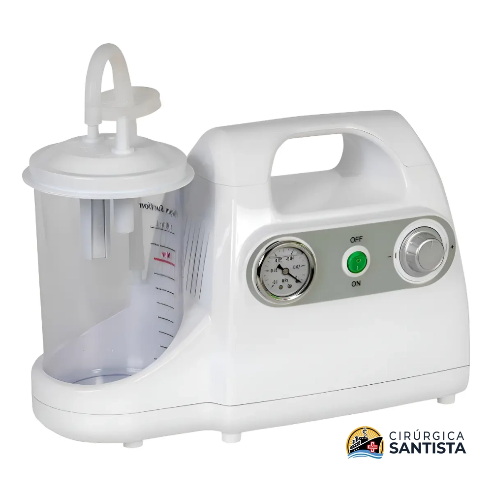 Aspirador de Fluídos e Secreções Portátil RedCare - Supermedy