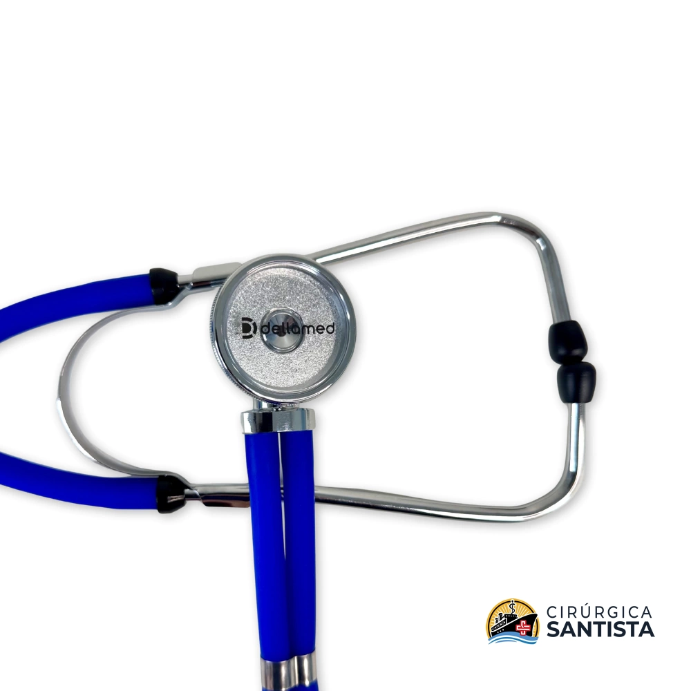 Estetoscópio Rappaport Premium - Dellamed - Azul - foto 2