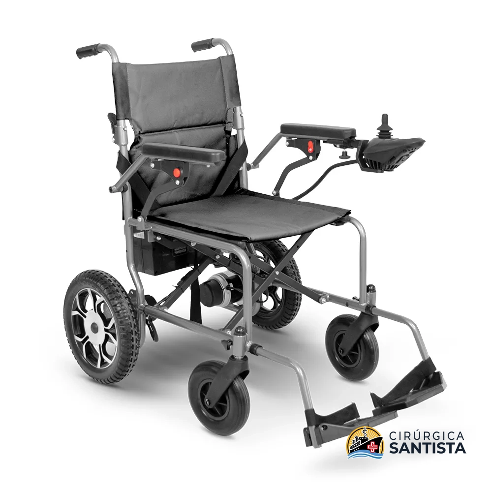 Cadeira de Rodas Motorizada Dobrável D750 Light - Dellamed - 120kg
