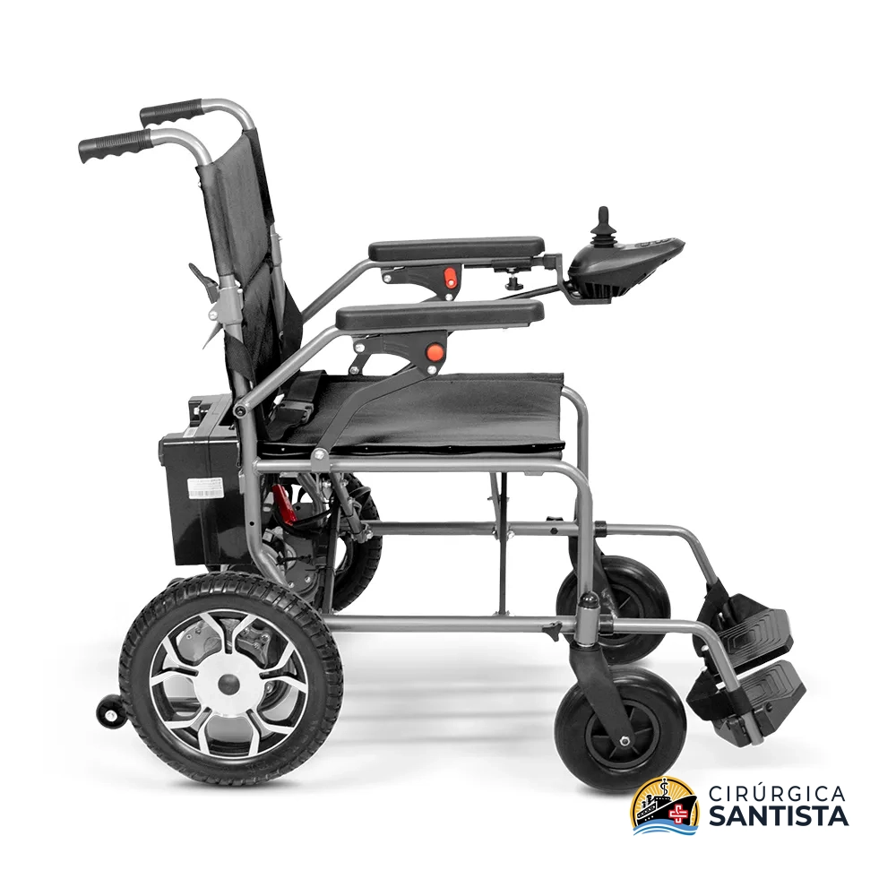 Cadeira de Rodas Motorizada Dobrável D750 Light - Dellamed - 120kg