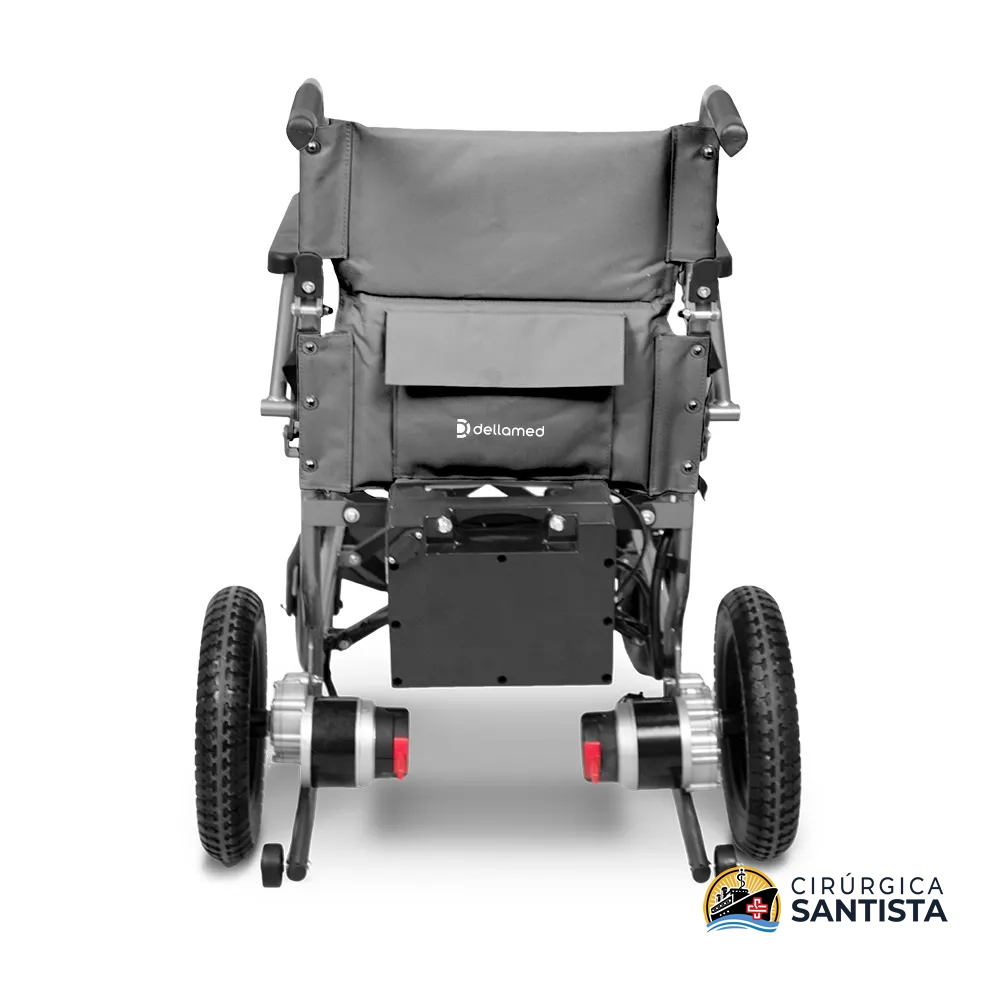 Cadeira de Rodas Motorizada Dobrável D750 Light - Dellamed - 120kg