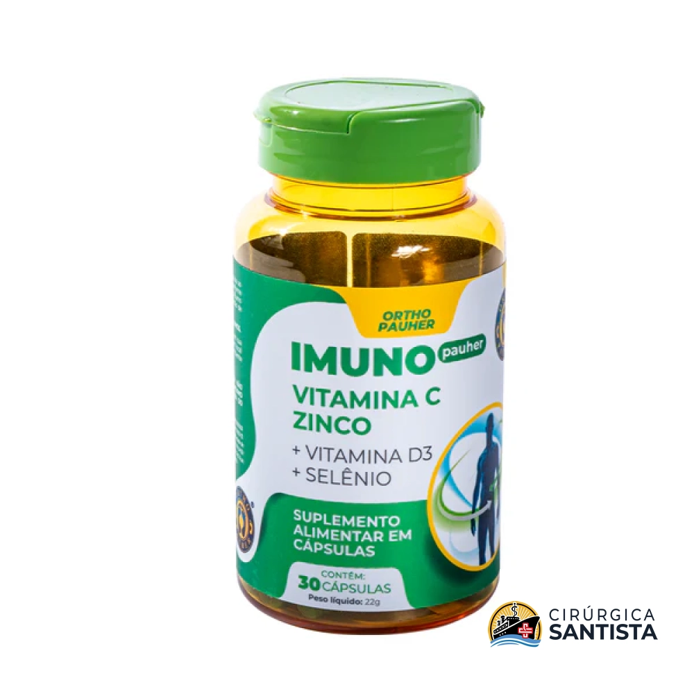 Suplemento Alimentar Imuno Pauher - 30 Cápsulas