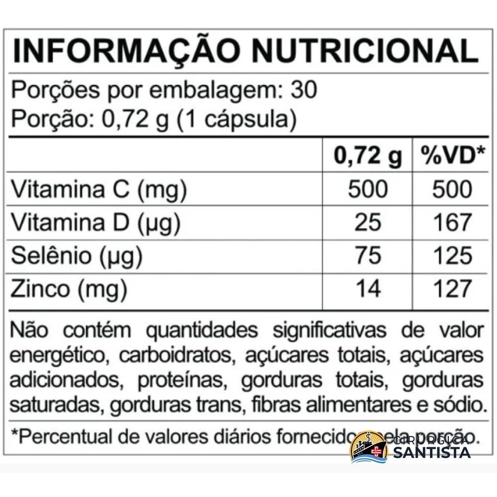 Suplemento Alimentar Imuno Pauher - 30 Cápsulas - foto 3