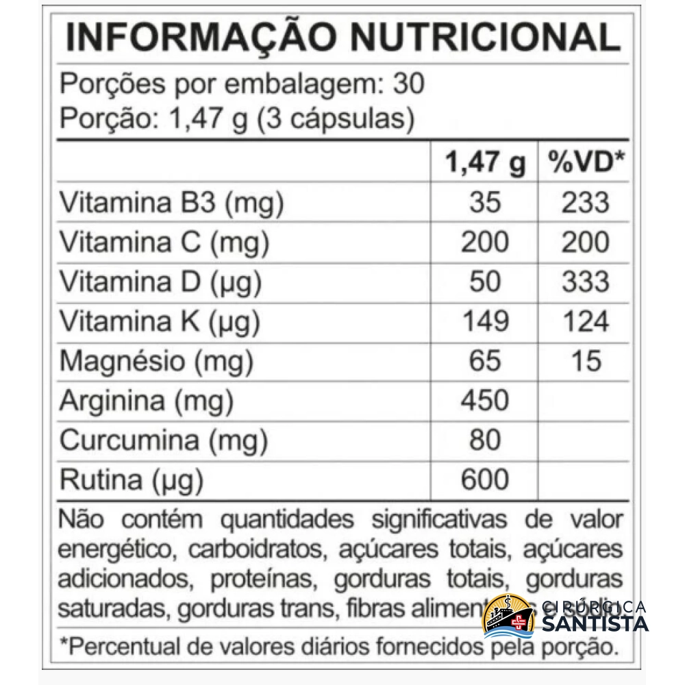Suplemento Alimentar Angio Pauher - 90 Cápsulas - foto 2