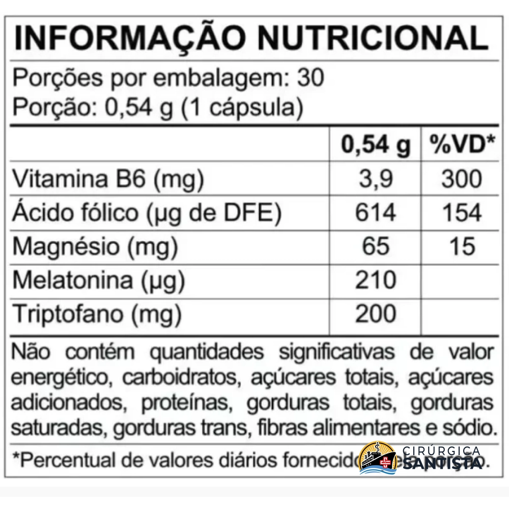 Suplemento Alimentar Sono Pauher - 30 Capsulas - foto 3