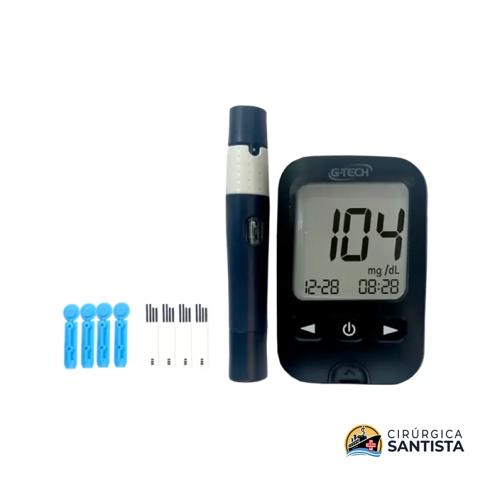 Medidor de Glicose G-Tech Vita Ultra (Kit c/10) - foto 3