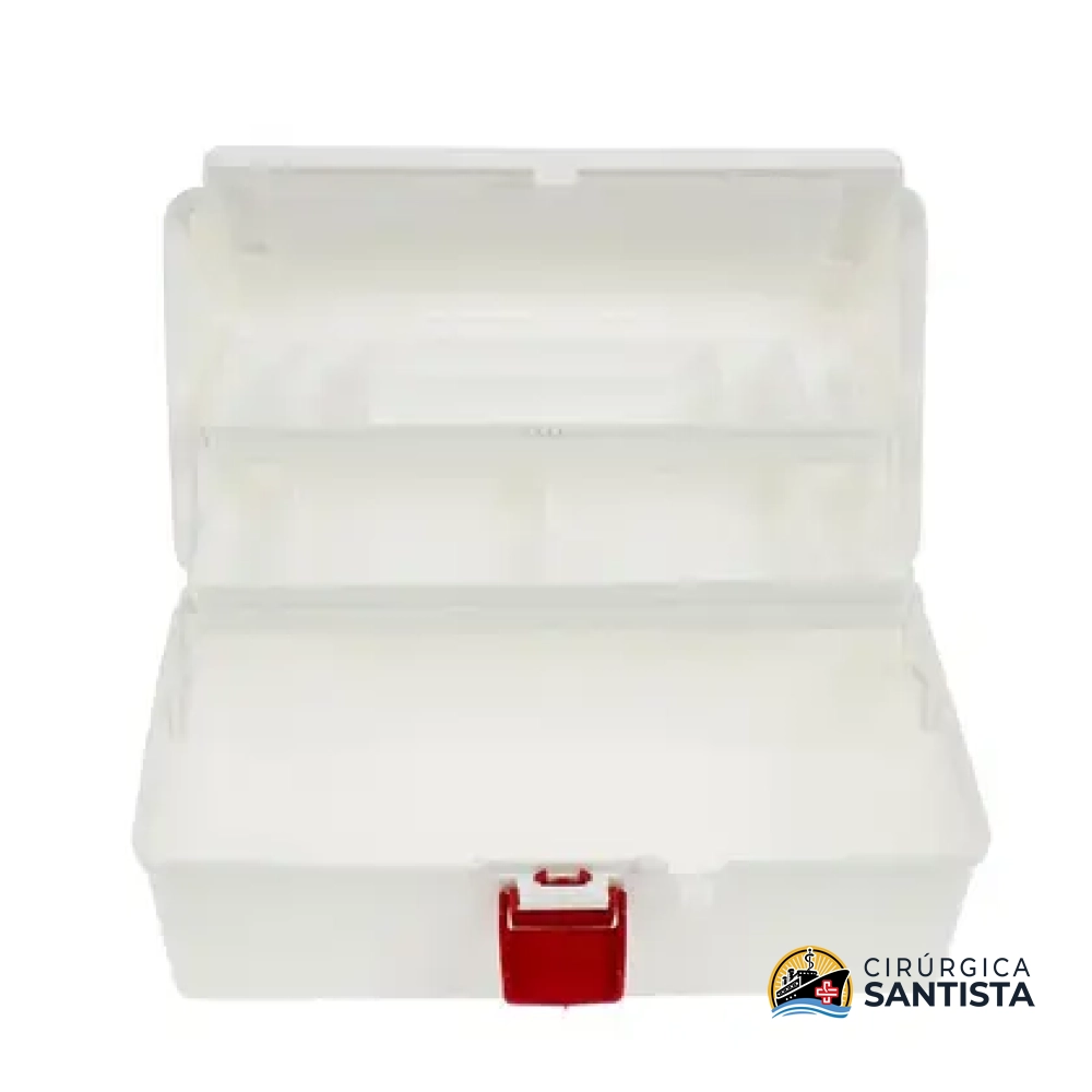 Maleta de Primeiros Socorros tamanho Médio com 02 Bandejas para Medicamentos EM-291 - Emifran - foto 4