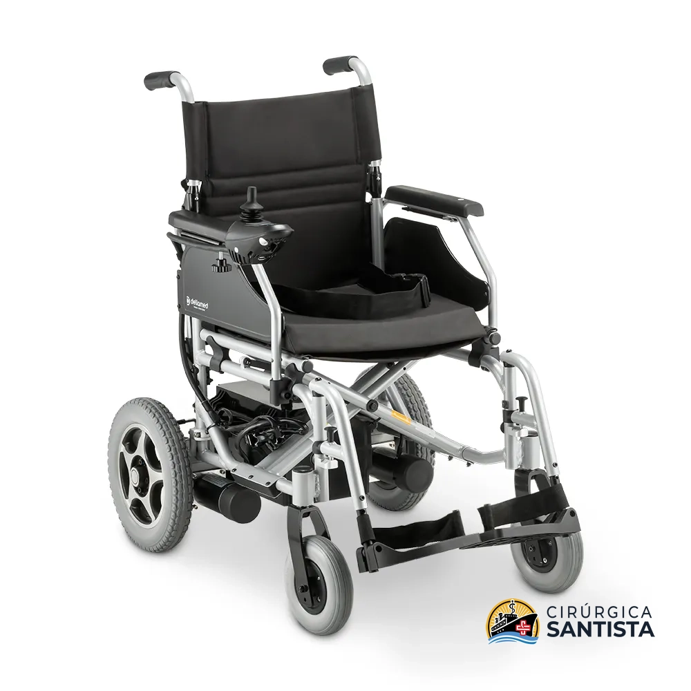 Cadeira de Rodas Motorizada em Alumínio Dobrável Dellamed D900 - 135kg