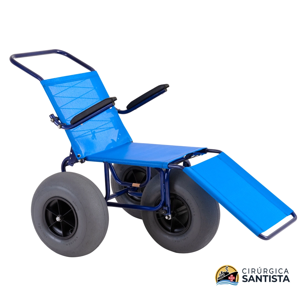 Cadeira De Rodas Anfíbia Ipanema (Praia E Piscina) Ortobrás - 110kg