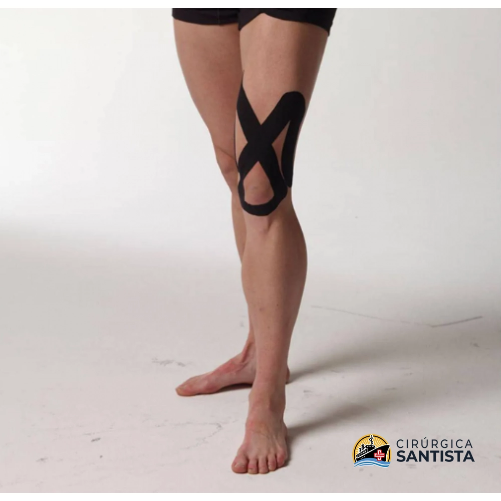 Kinesio Tape Sportstape Endurance - Rolo 5cm x 5m (preto)