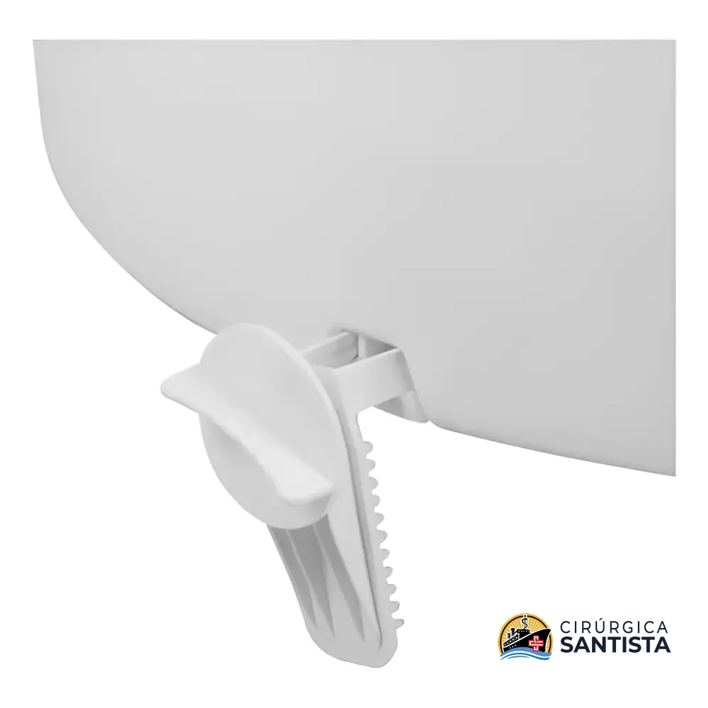 Assento Sanitário Elevado Com Tampa E Trava 13cm - Astra - foto 4
