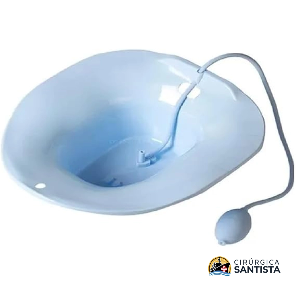 Bacia Para Banho de Assento - Azul - Montserrat