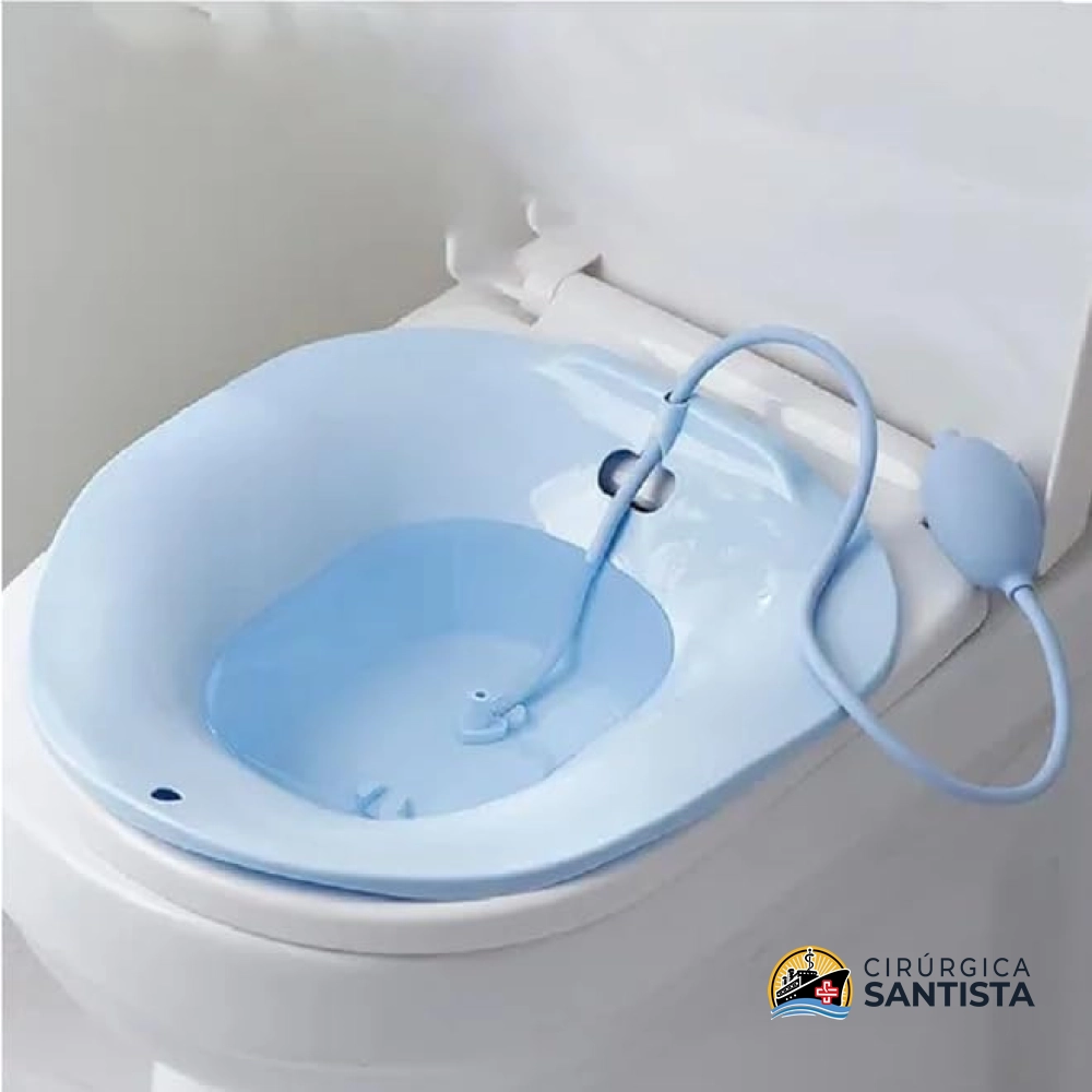 Bacia Para Banho de Assento - Azul - Montserrat - foto 4