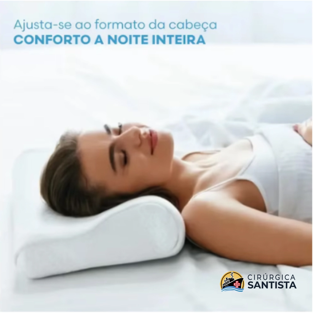 Travesseiro Anatômico Cervical Capri Perfil Baixo Visco - Perfetto - foto 4