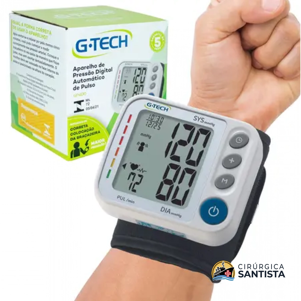 Aparelho de pressão digital automático de pulso G-TECH - GP400 - foto 3