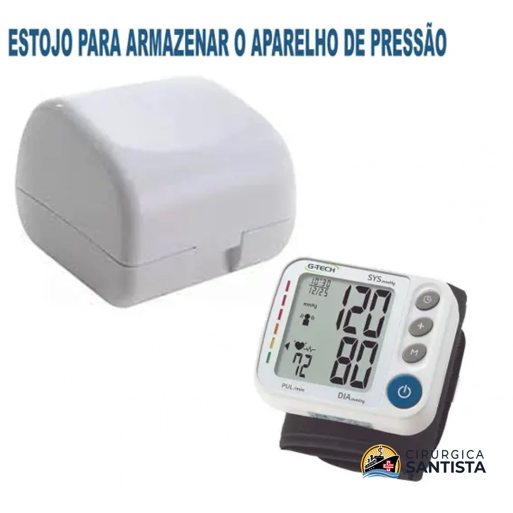 Aparelho de pressão digital automático de pulso G-TECH - GP400