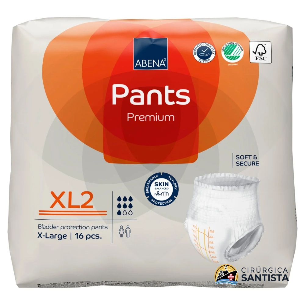 Fralda Abena Pants XL2 Premium c/ 16 un