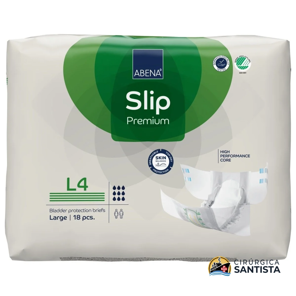Fralda Abena Slip G4 Premium c/ 18 un