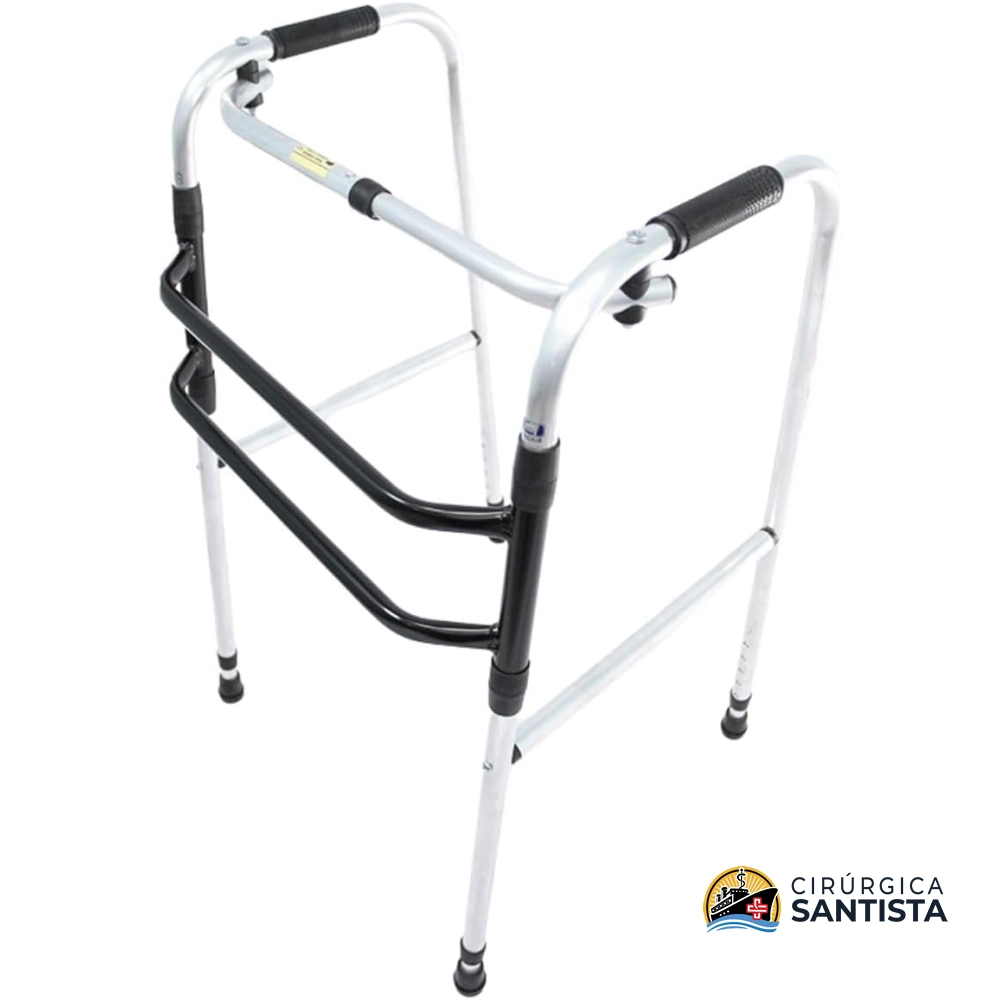 Andador de Alumínio Articulado 03 Barras A408 - 130 kg – Indaiá - foto 2
