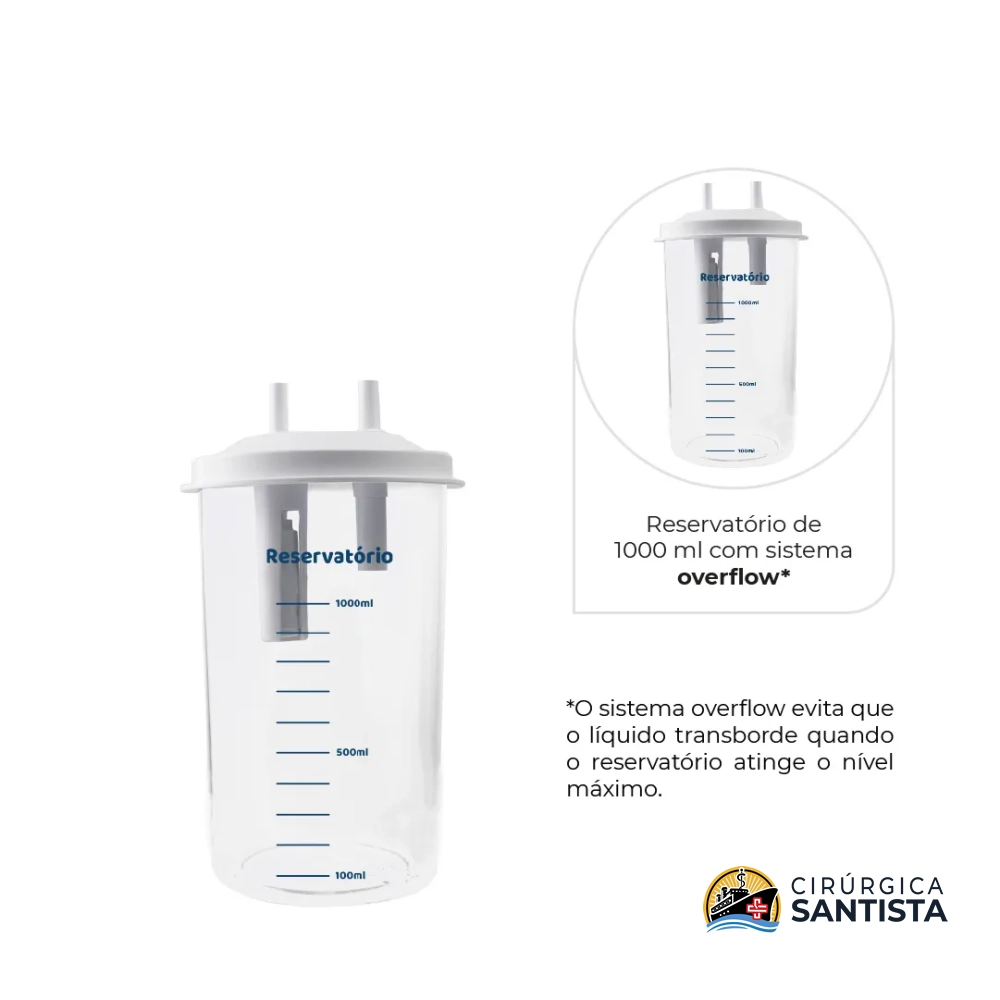 Aspirador de Fluídos e Secreções Maxmed - Bivolt - Dellamed - foto 4