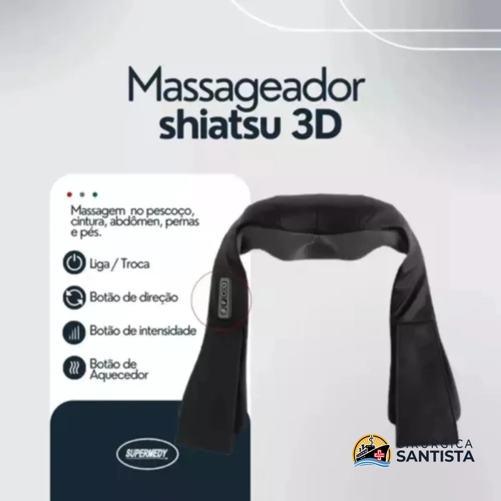 Massageador Shiatsu 3D - Bivolt - Supermedy - foto 2