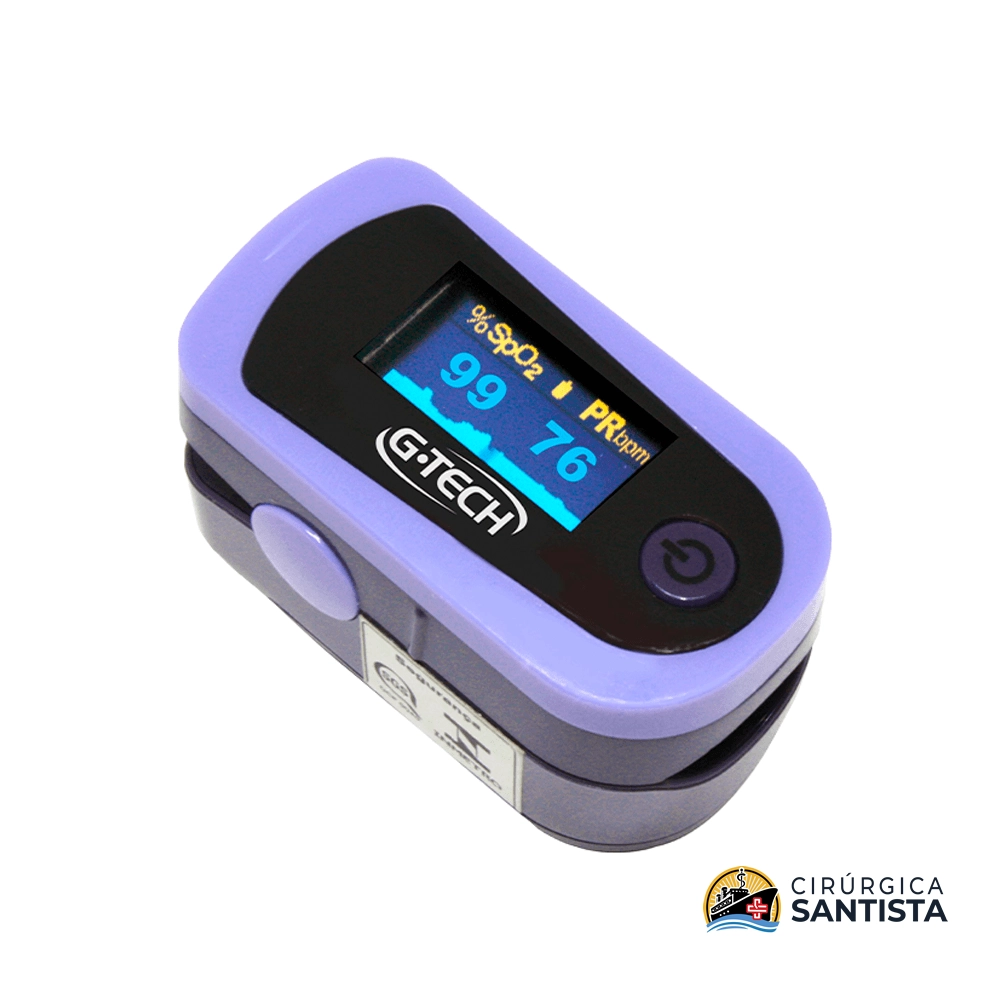 Oxímetro G-TECH De Pulso Portátil Modelo Oled Graph - foto 3