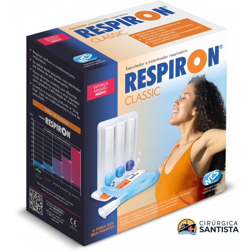 Exercitador e Incentivador Respiratório Respiron Classic - foto 2