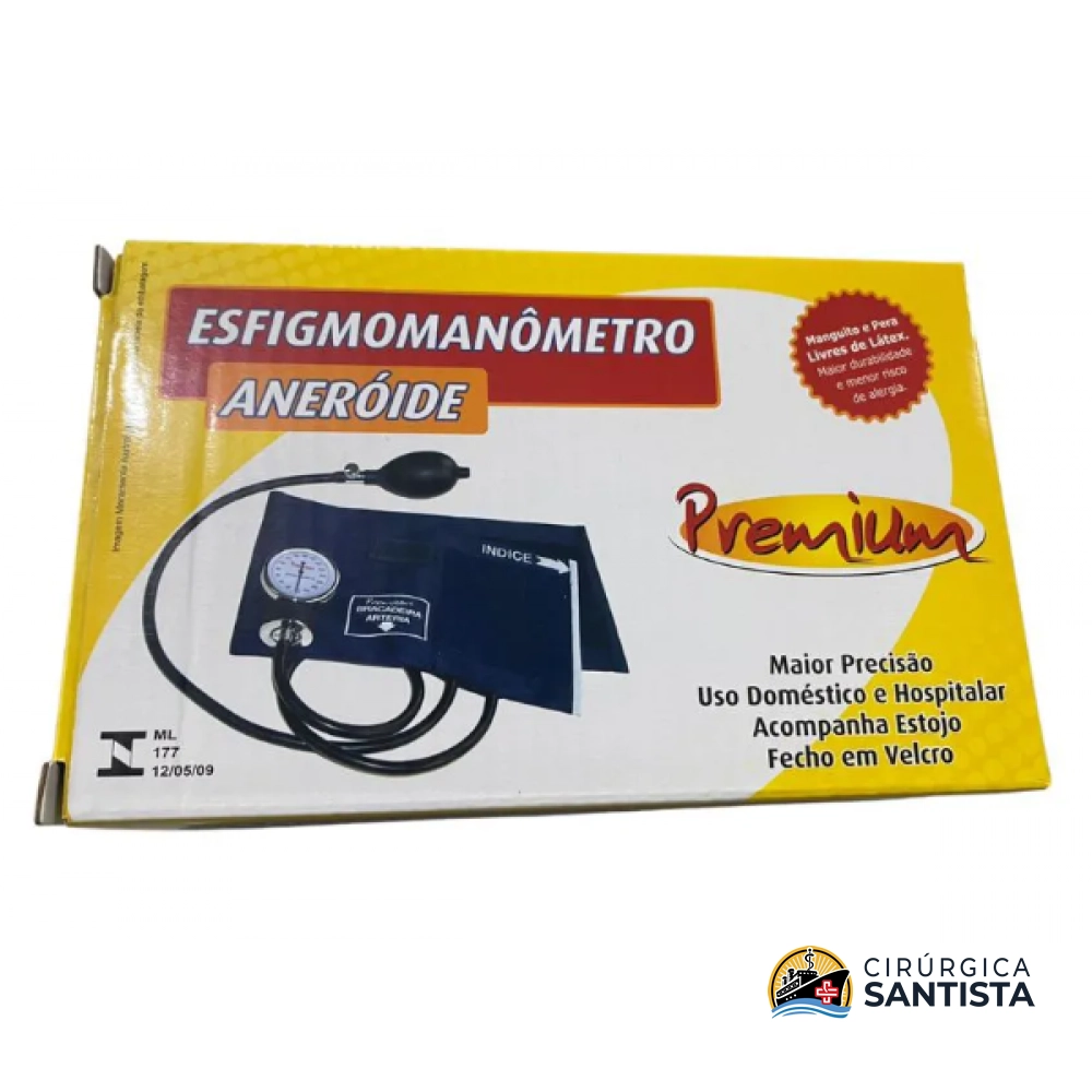 Esfigmomanômetro Premium – Braçadeira em velcro