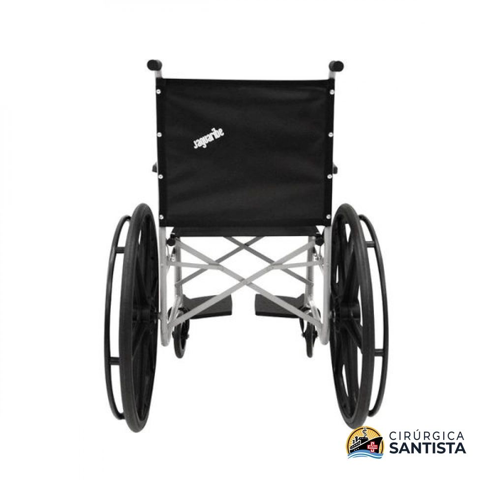 Cadeira de Rodas Jaguaribe 1009 Dobrável - 90kg - foto 4