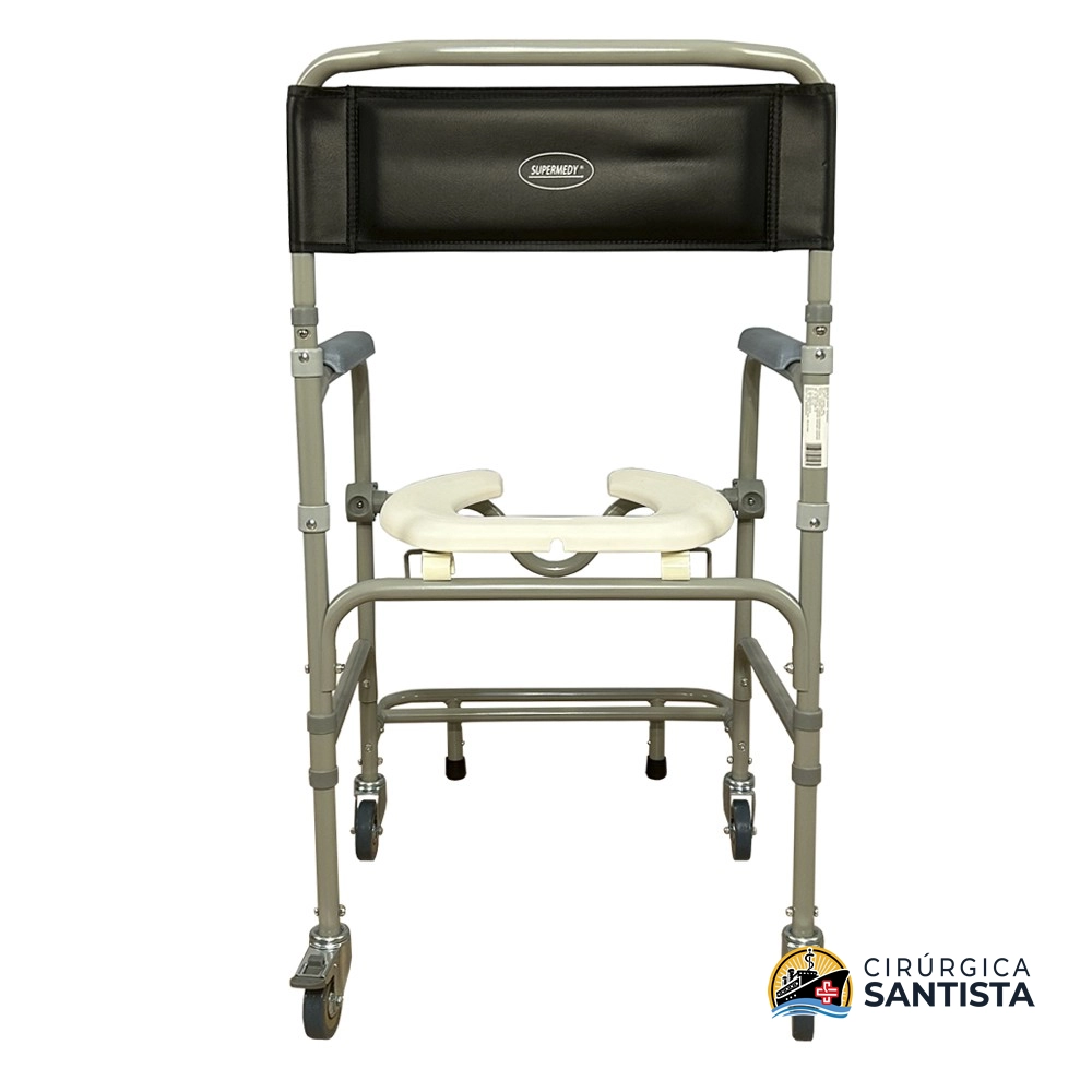 Cadeira de Banho / Sanitária Supermedy PLUS - 100kg - foto 4