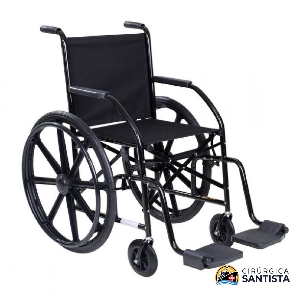 Cadeira de Rodas POP PLUS Dobrável ref. 101 CDS - 95kg