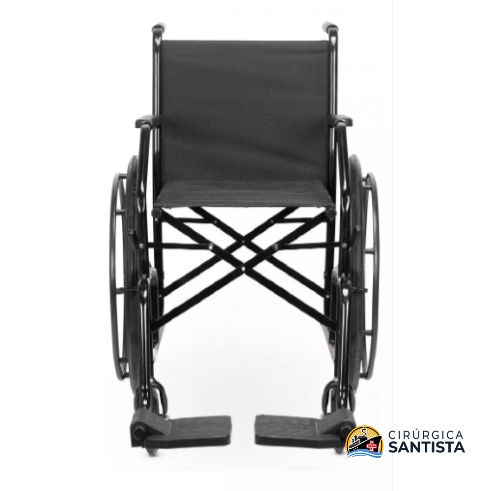 Cadeira de Rodas POP PLUS Dobrável ref. 101 CDS - 95kg