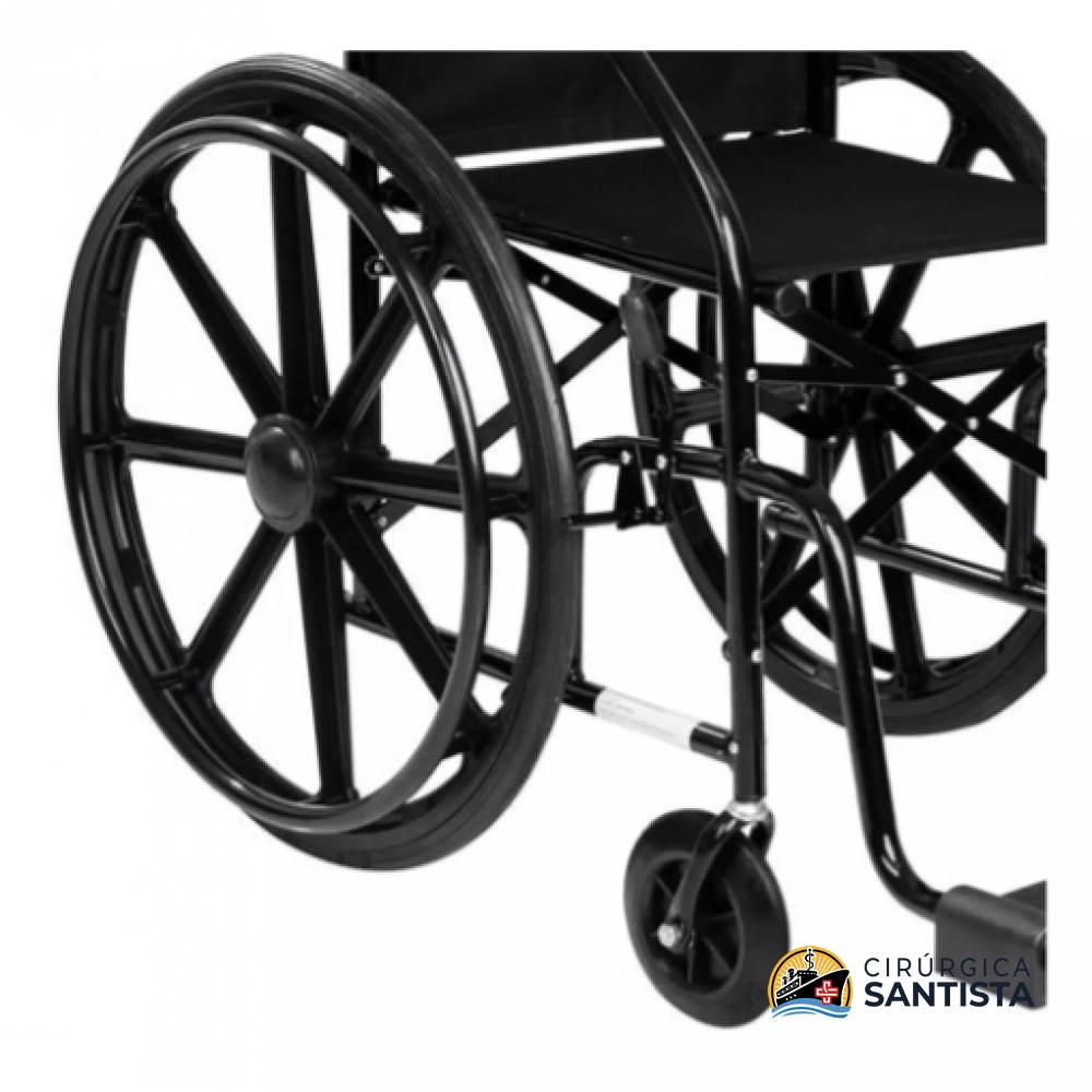 Cadeira de Rodas POP PLUS Dobrável ref. 101 CDS - 95kg