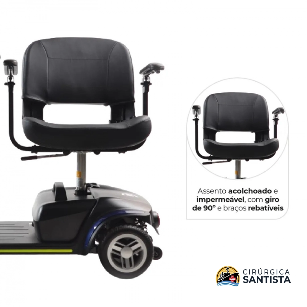 Scooter Elétrica (Cadeira Motorizada) LB Dellamed - 136kg - foto 2
