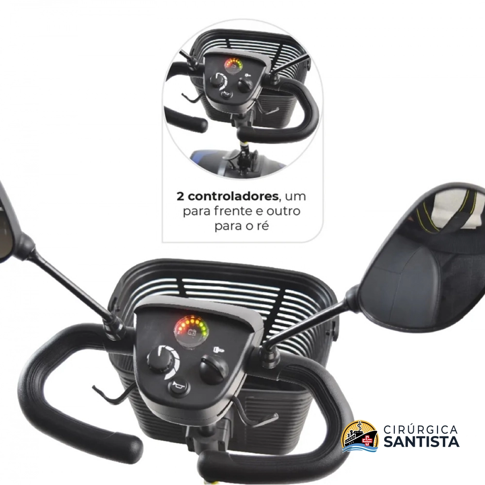 Scooter Elétrica (Cadeira Motorizada) LB Dellamed - 136kg - foto 4
