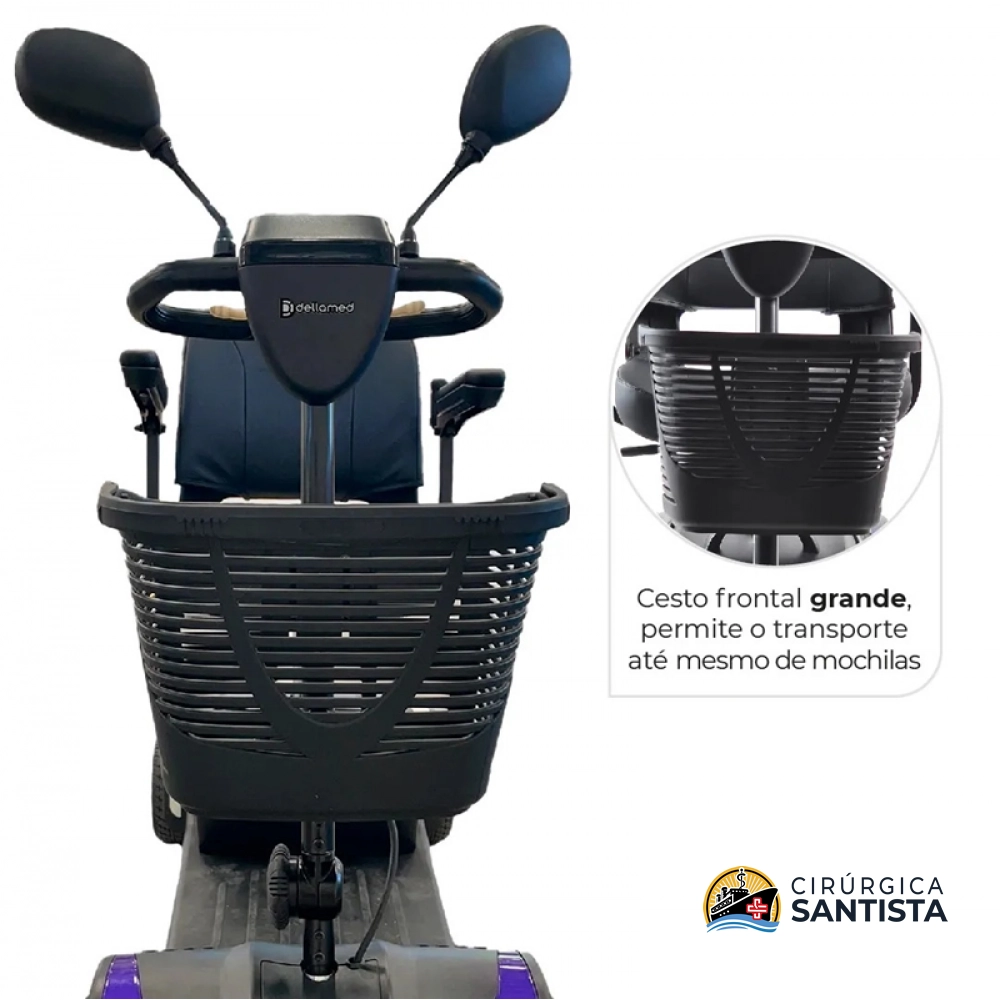 Scooter Elétrica (Cadeira Motorizada) LB Dellamed - 136kg