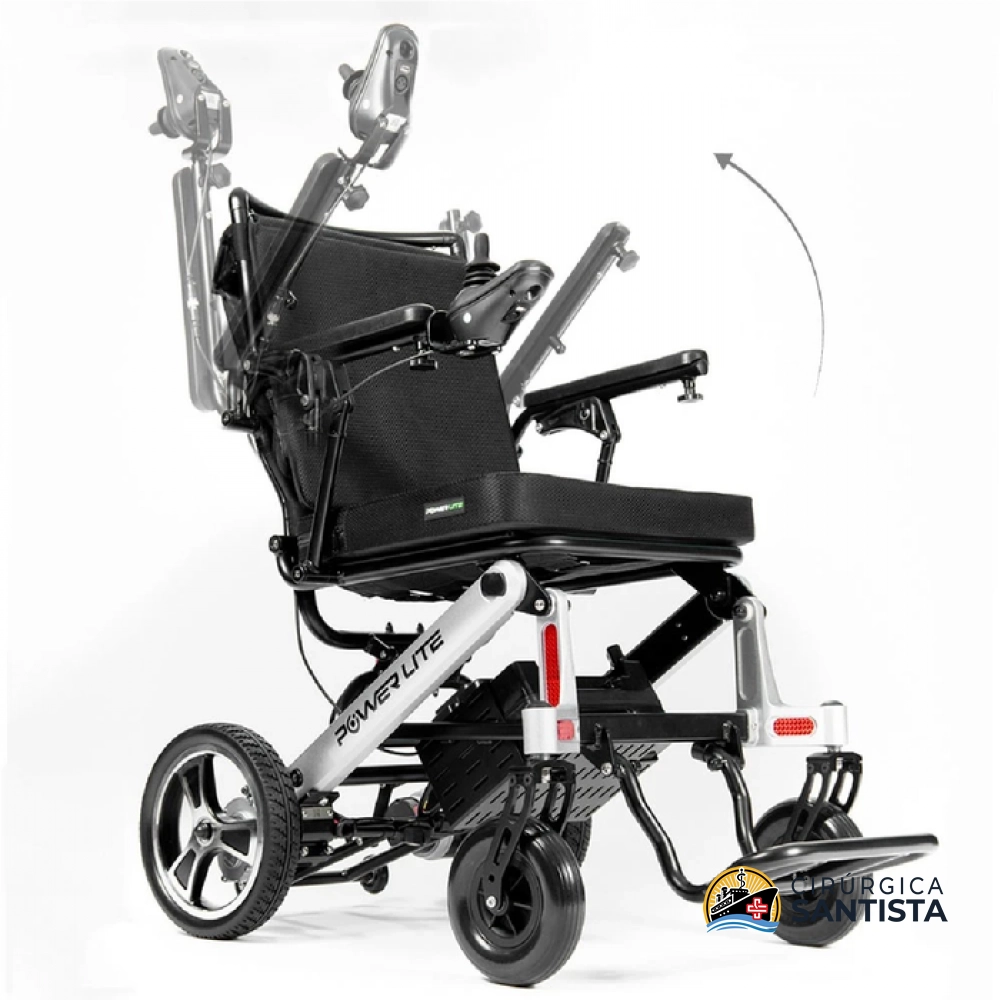 Cadeira de Rodas Motorizada Compacta Dobrável POP Power Lite - 110kg