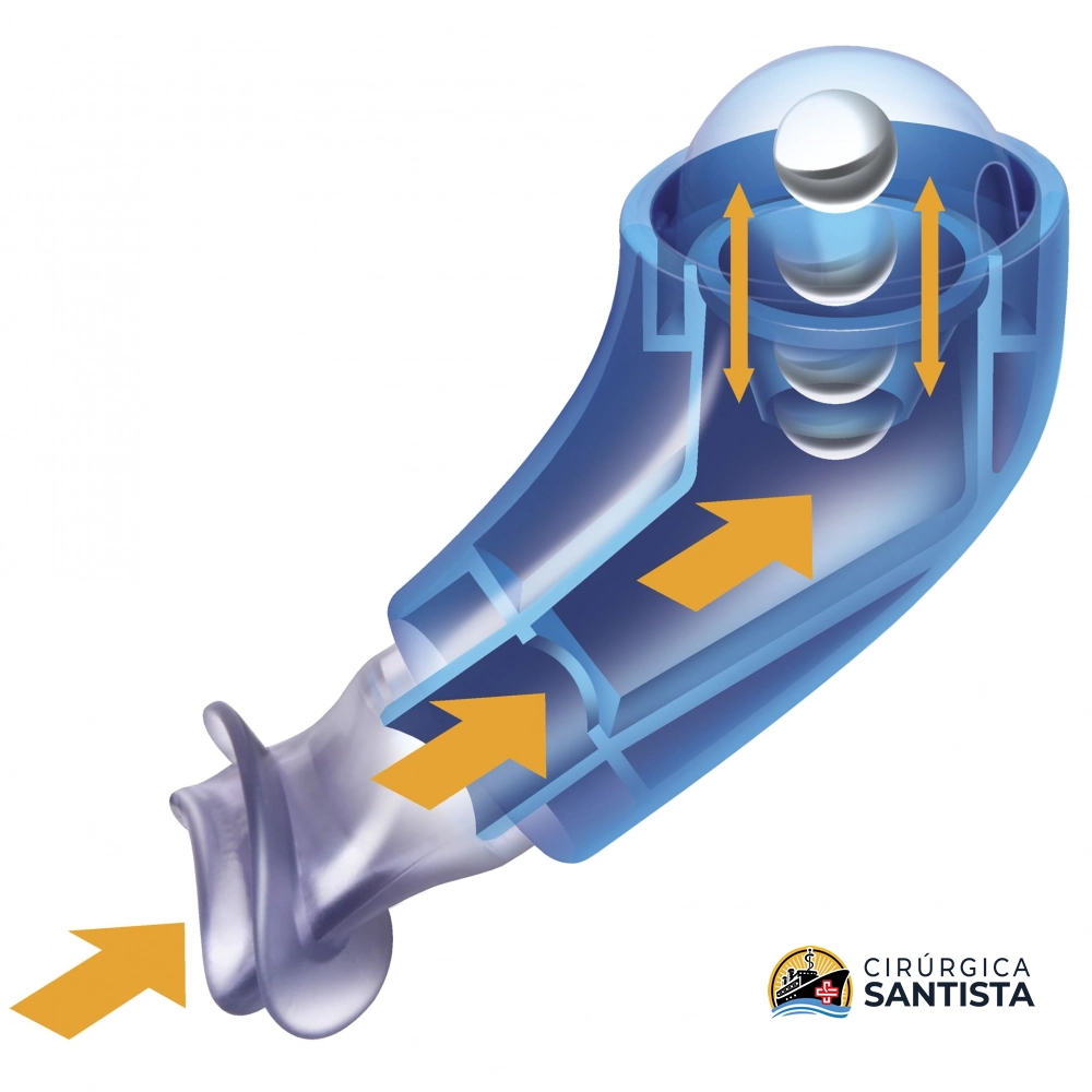 Exercitador e Incentivador Respiratório Shaker Classic