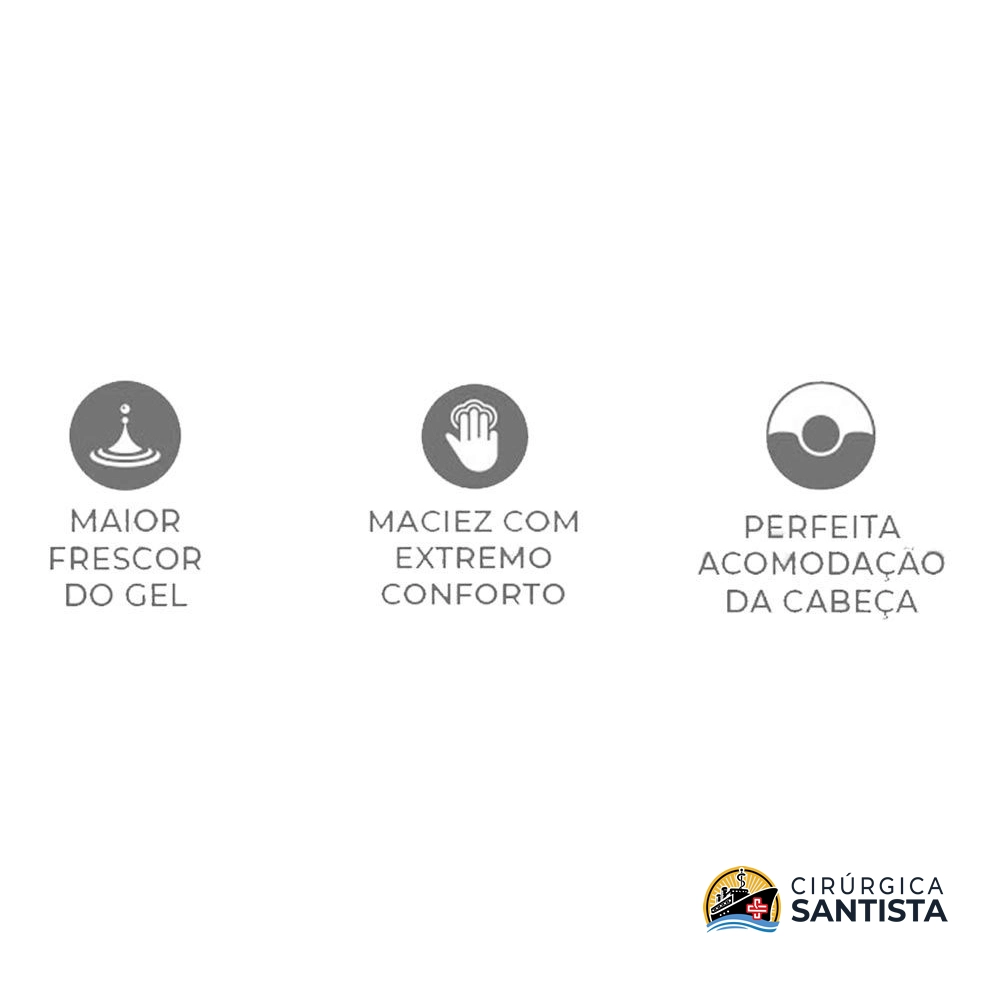 Travesseiro Gelflex Nasa 50x70x14cm - DUOFLEX - GN1101 - foto 4