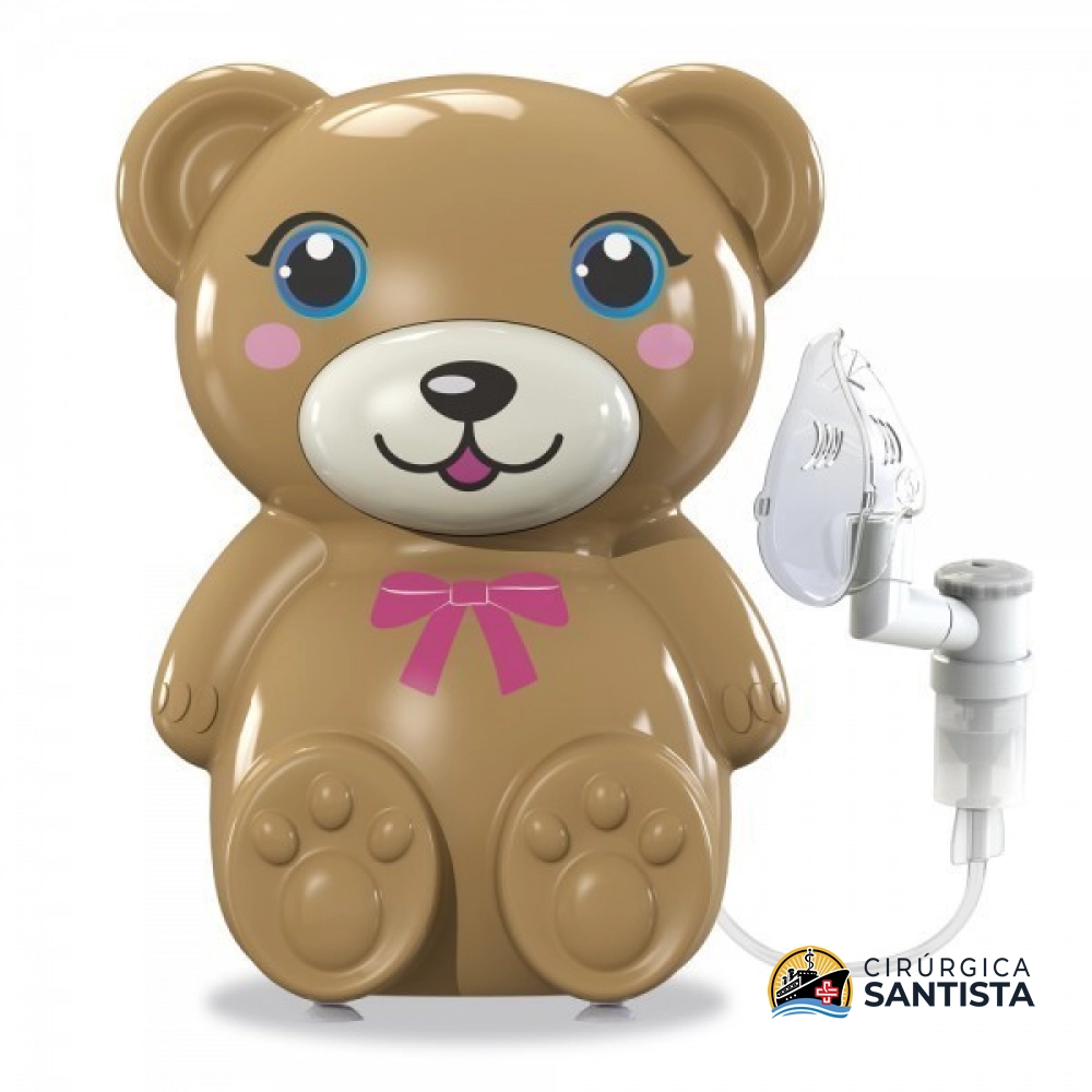Inalador Nebulizador Pneumático Soniclear Ursinho UPPY - foto 3