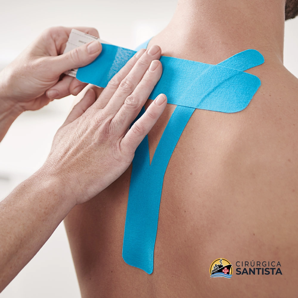 Kinesio Tape Sportstape Endurance - Rolo 5cm x 5m (azul) - foto 2