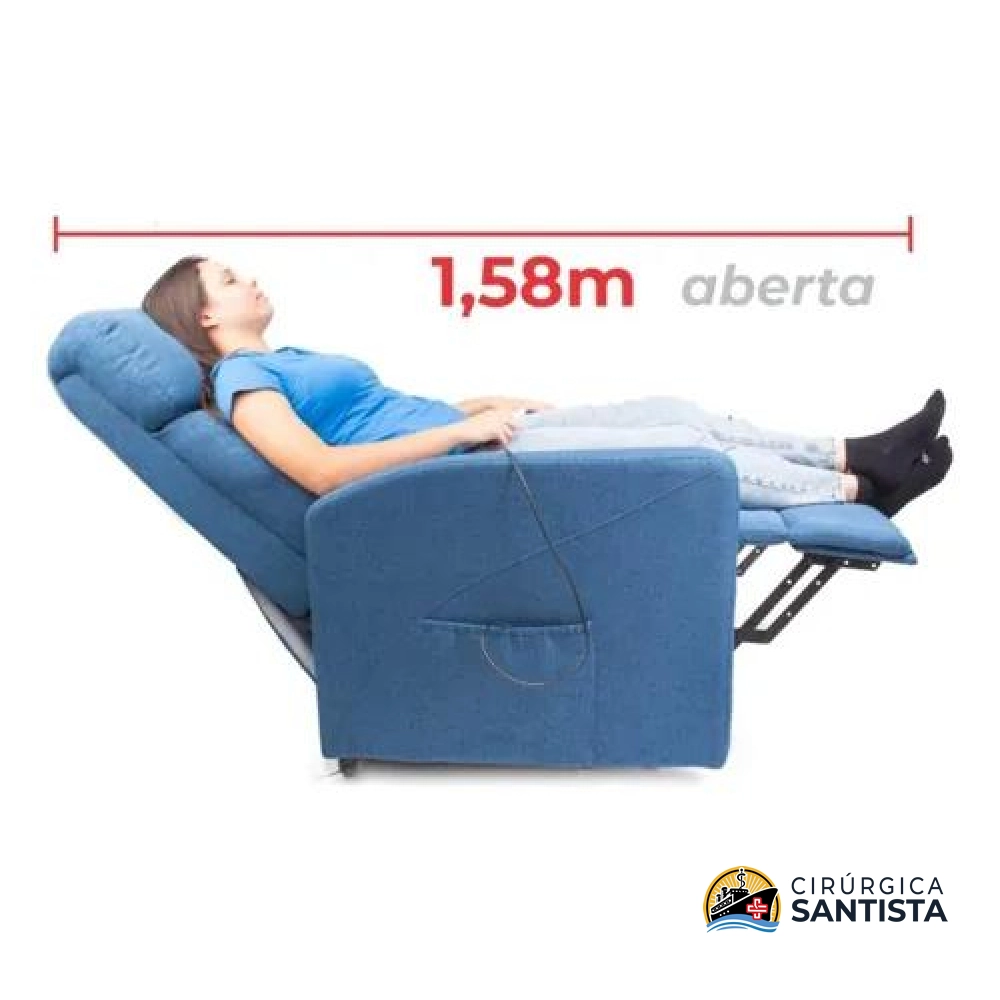 Poltrona Levitapró 4 em 1 OrthoPauher - Azul - foto 2