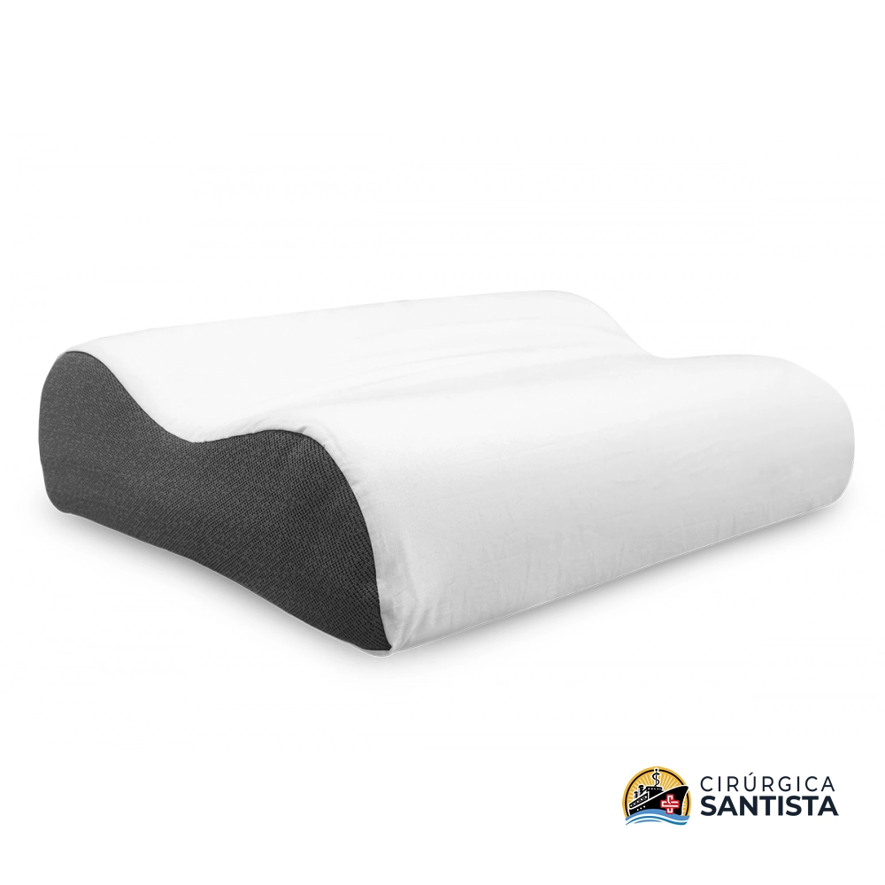 Travesseiro Duoflex Natural Látex Cervical - Branco - 50 x 70 cm - LN2100 - foto 2