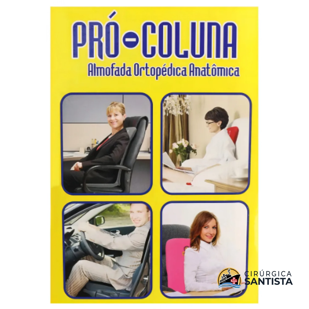 Assento Ortopédico Pró-coluna AC001 Cinza - OrthoPauher