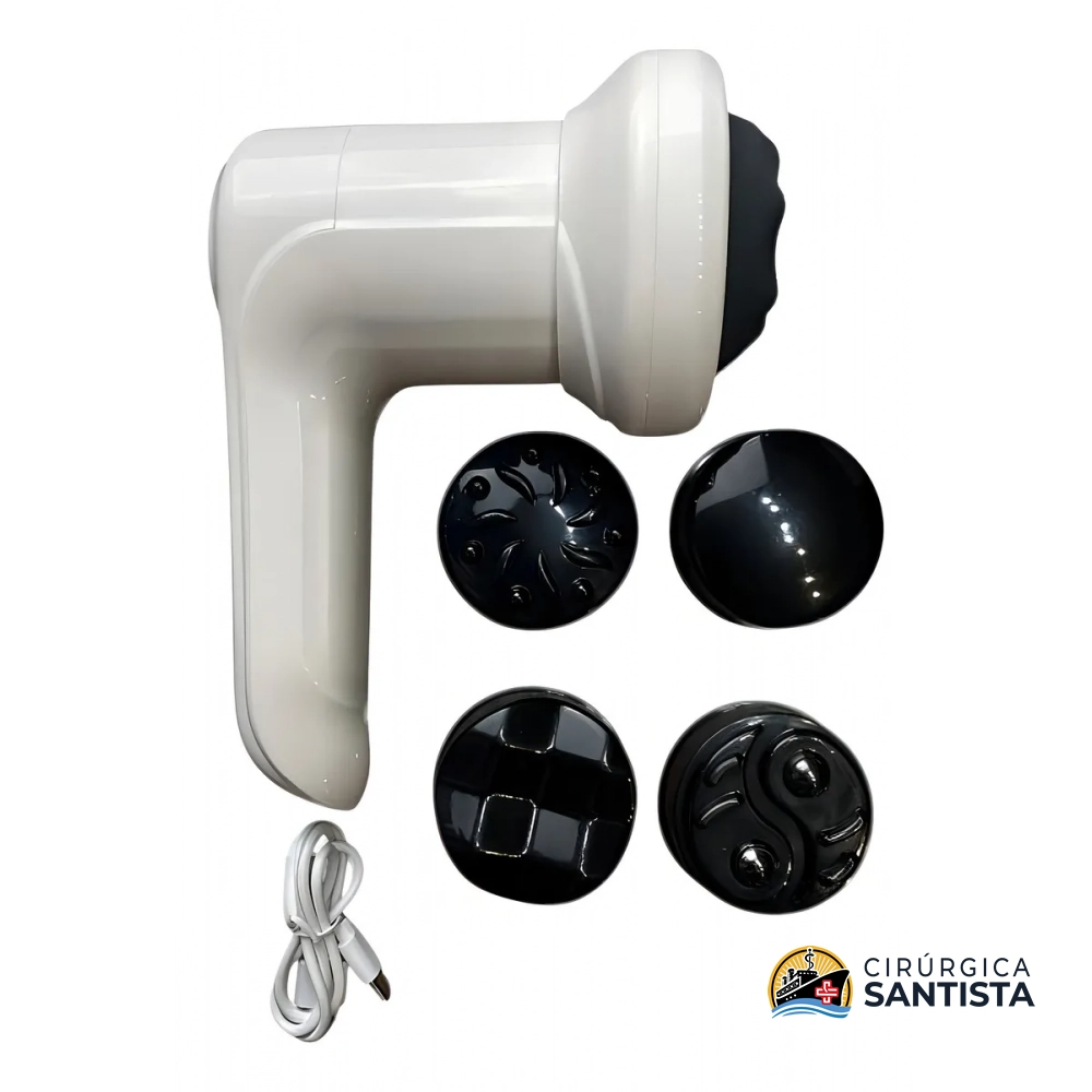Massageador Corporal Body Massager 3D Portátil USB - Supermedy