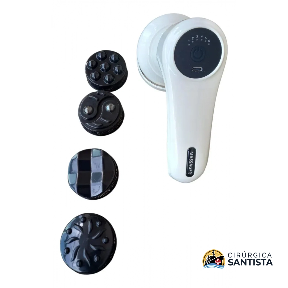 Massageador Corporal Body Massager 3D Portátil USB - Supermedy
