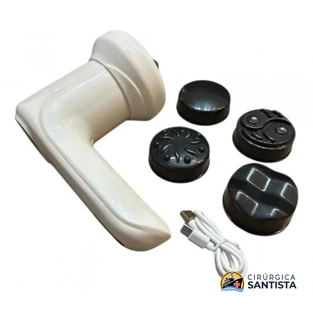 Massageador Corporal Body Massager 3D Portátil USB - Supermedy